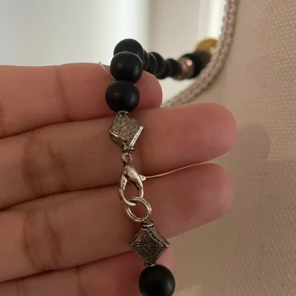 Vintage colorful necklace - Picture 4 of 4